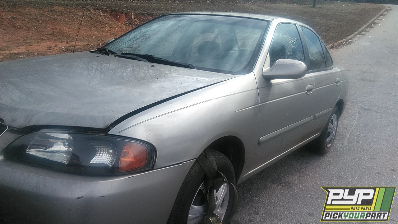 2001 NISSAN SENTRA partes disponibles