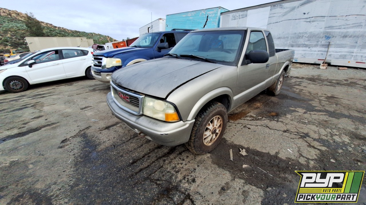 2003 GMC SONOMA partes disponibles