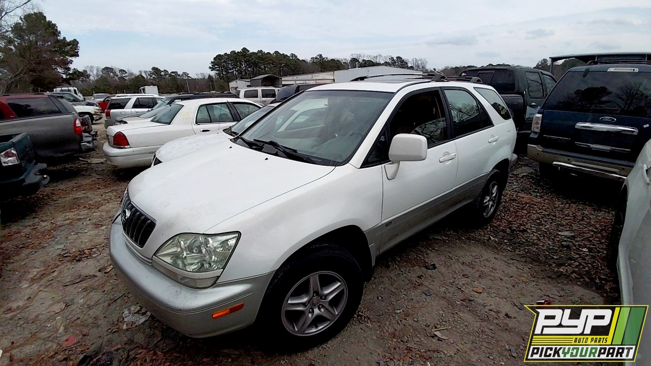 2002 LEXUS RX300 partes disponibles