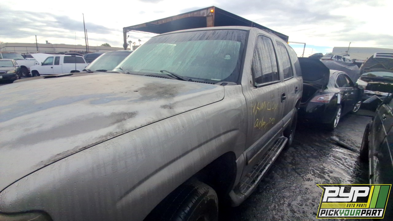 2003 CHEVROLET TAHOE partes disponibles