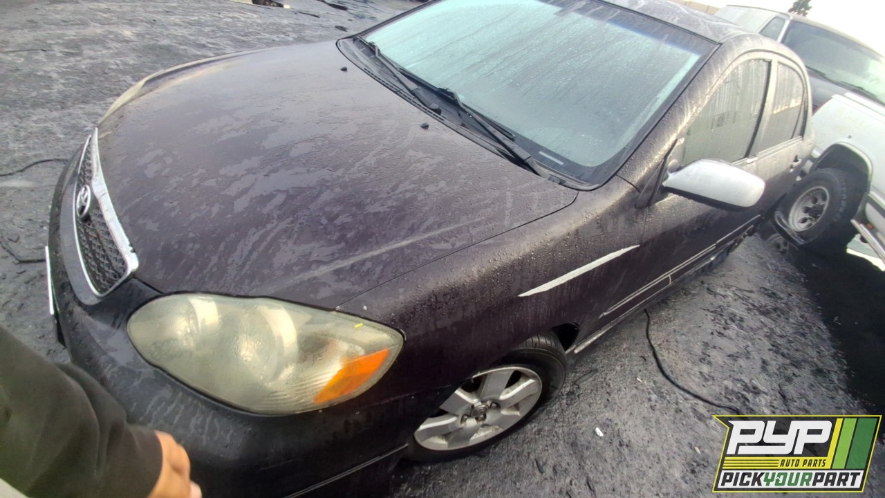 2005 TOYOTA COROLLA partes disponibles