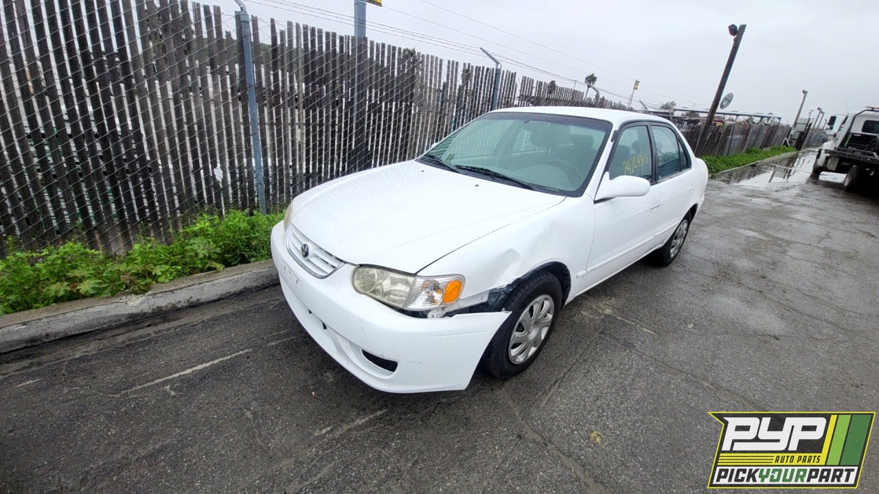 2002 TOYOTA COROLLA partes disponibles