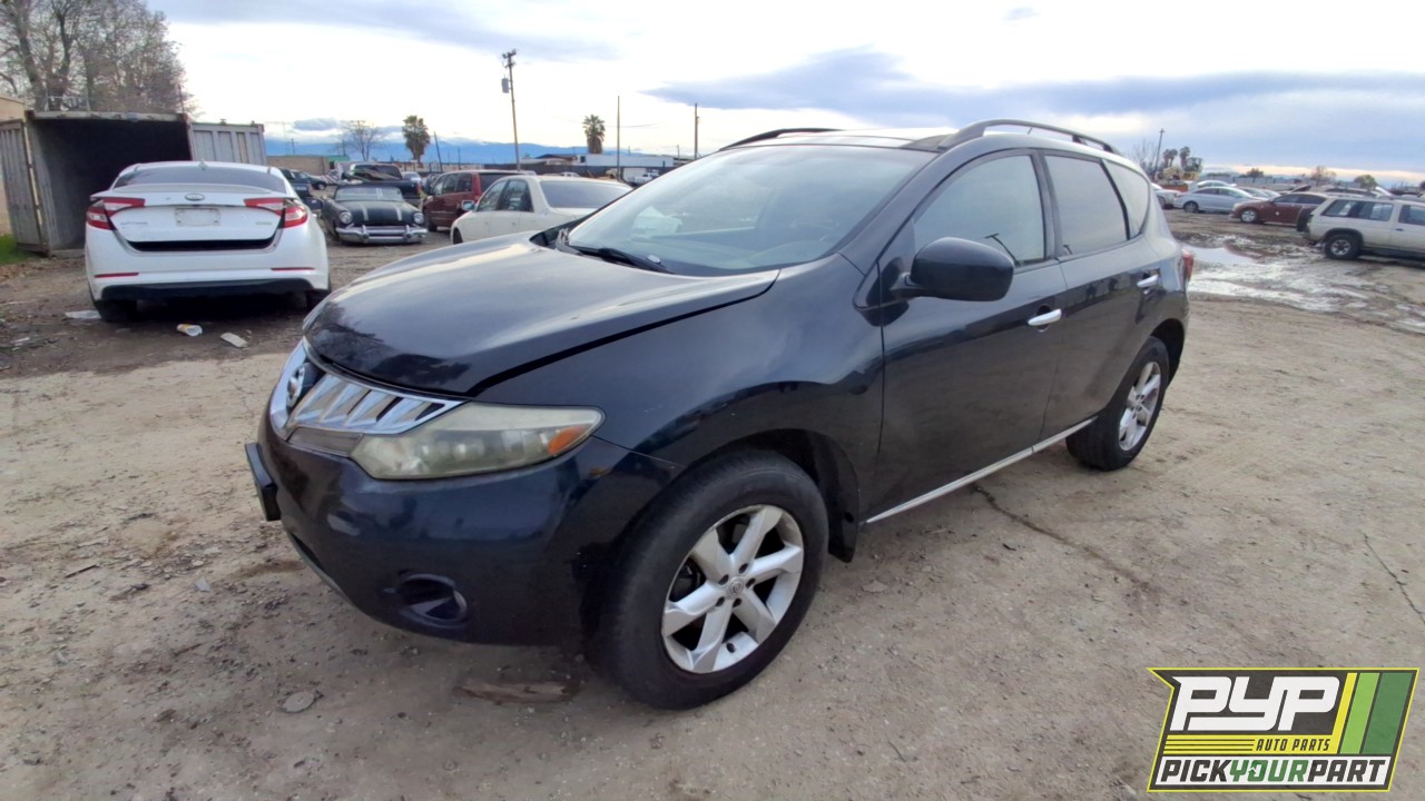 2009 NISSAN MURANO partes disponibles