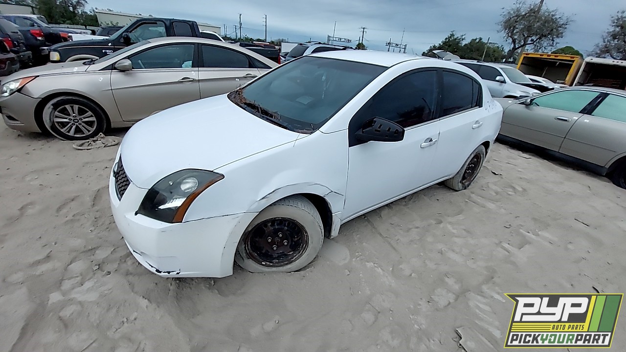 2008 NISSAN SENTRA partes disponibles