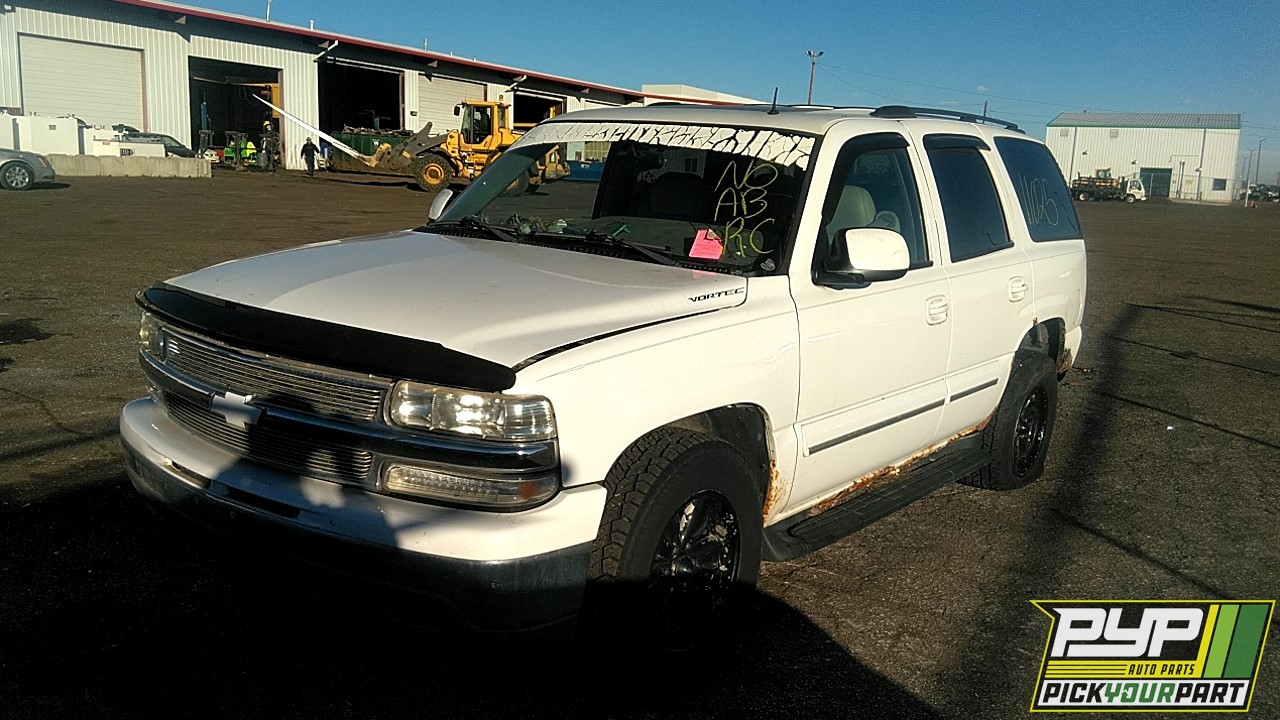 2002 CHEVROLET TAHOE available for parts