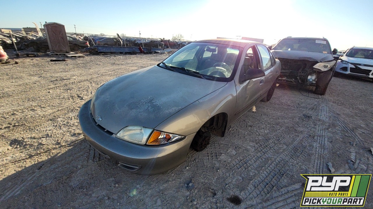 2002 CHEVROLET CAVALIER partes disponibles