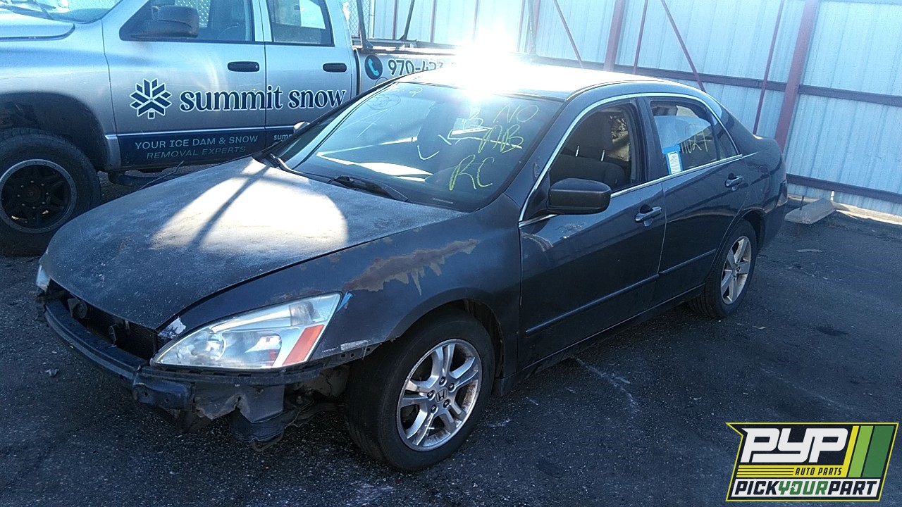 2007 HONDA ACCORD partes disponibles
