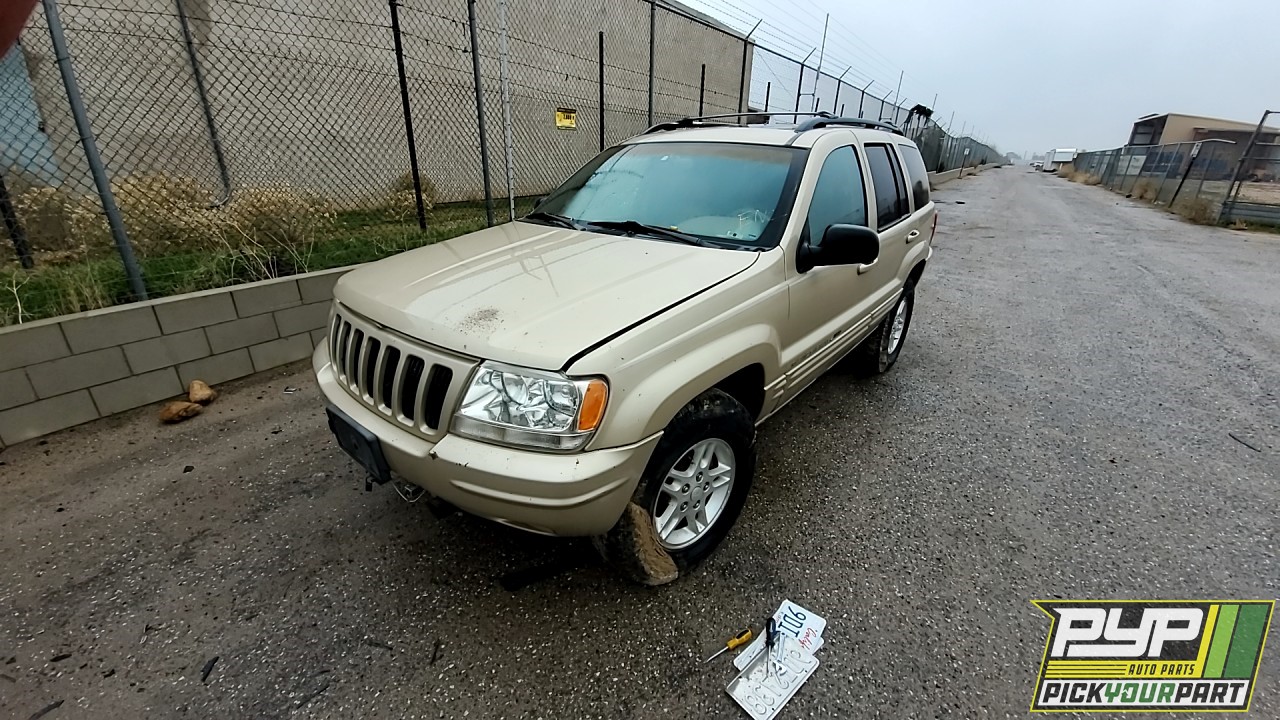 2000 JEEP GRAND CHEROKEE available for parts