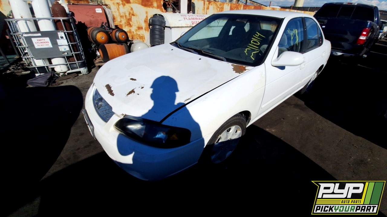 2003 NISSAN SENTRA partes disponibles