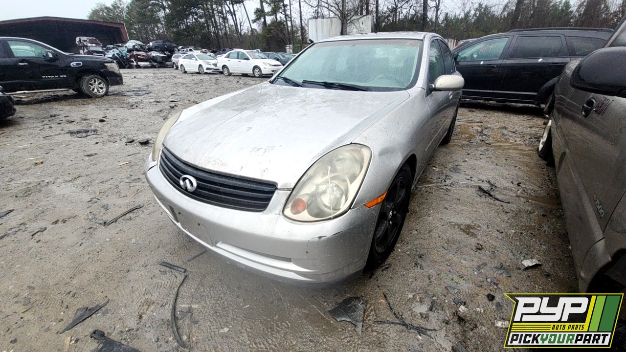 2003 INFINITI G35 available for parts