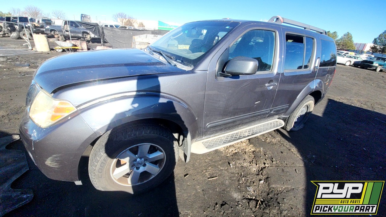 2011 NISSAN PATHFINDER partes disponibles