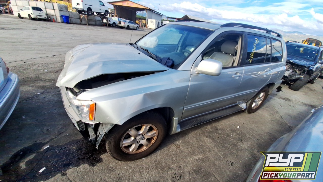 2003 TOYOTA HIGHLANDER available for parts