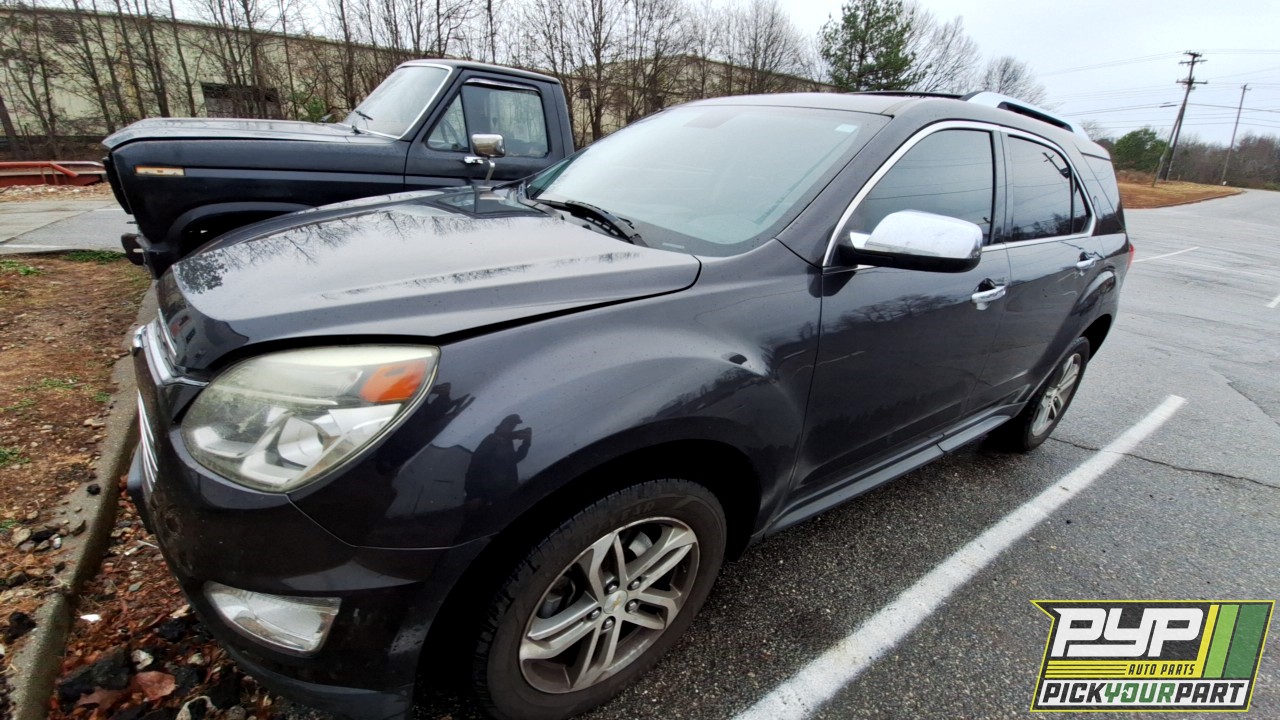 2016 CHEVROLET EQUINOX partes disponibles