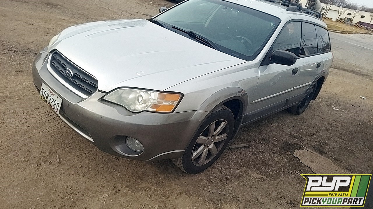 2007 SUBARU OUTBACK partes disponibles