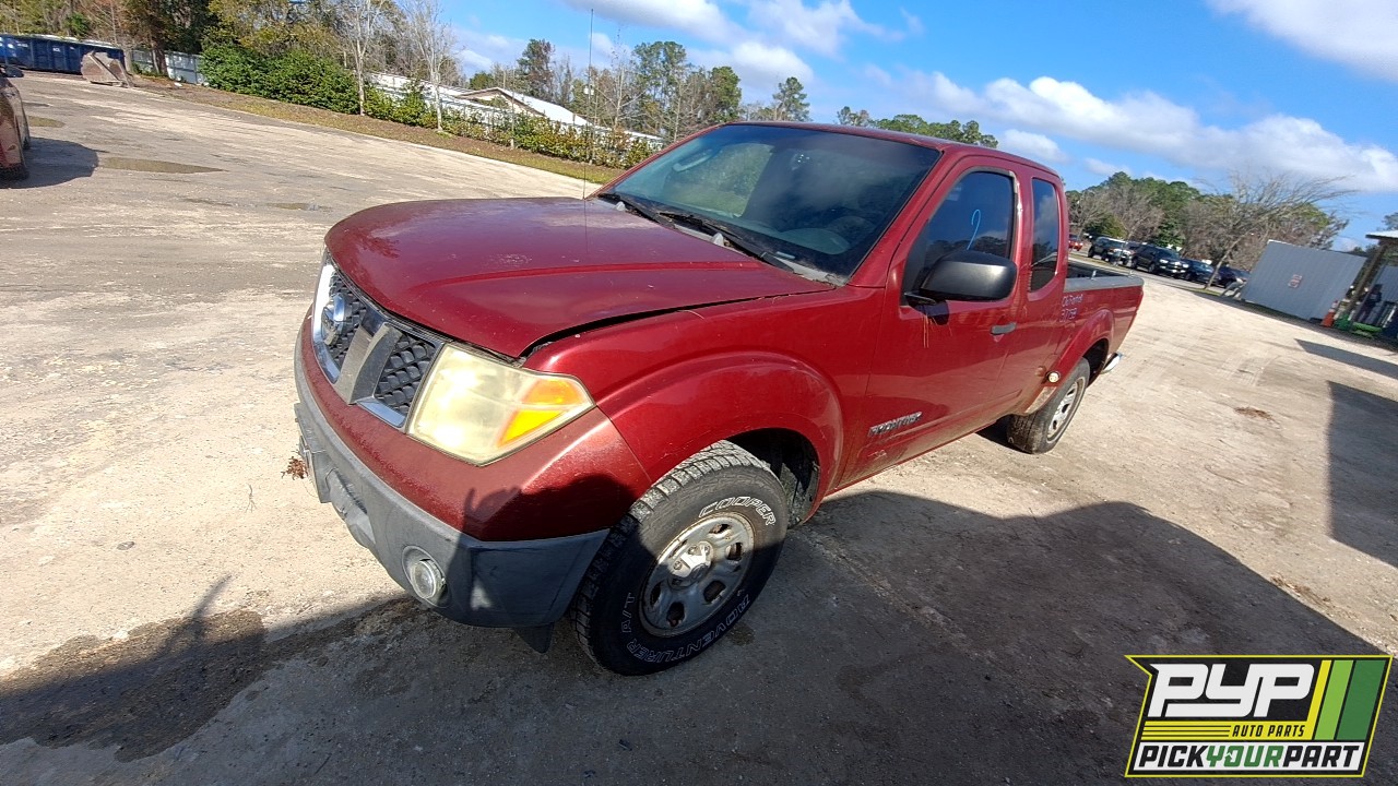 2006 NISSAN FRONTIER partes disponibles