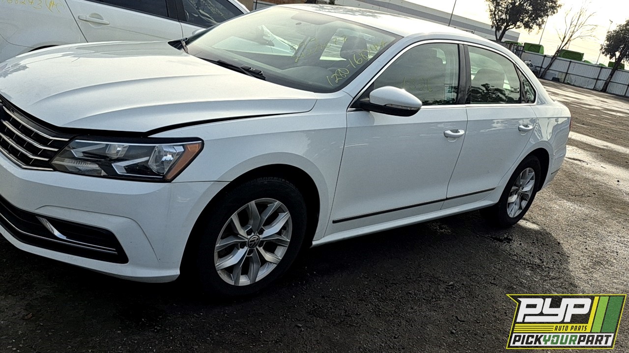 2016 VOLKSWAGEN PASSAT available for parts