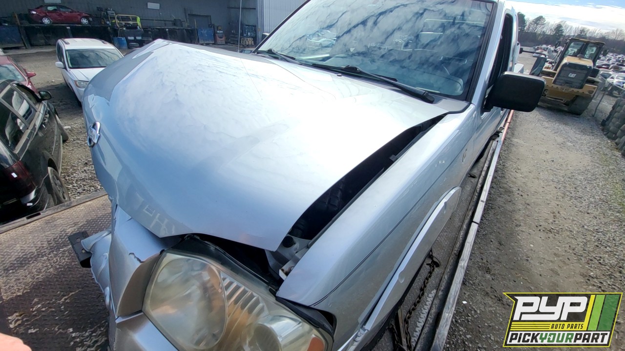 2001 NISSAN FRONTIER partes disponibles