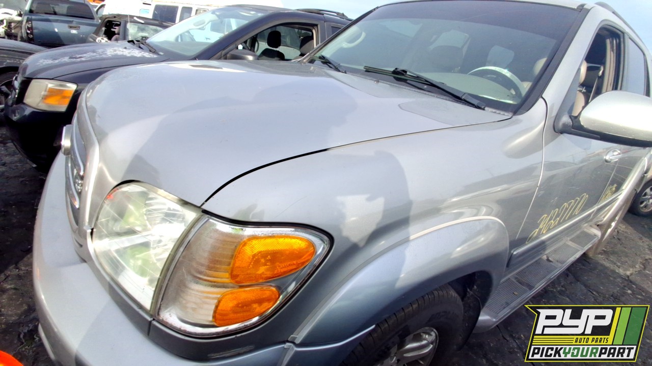 2003 TOYOTA SEQUOIA partes disponibles