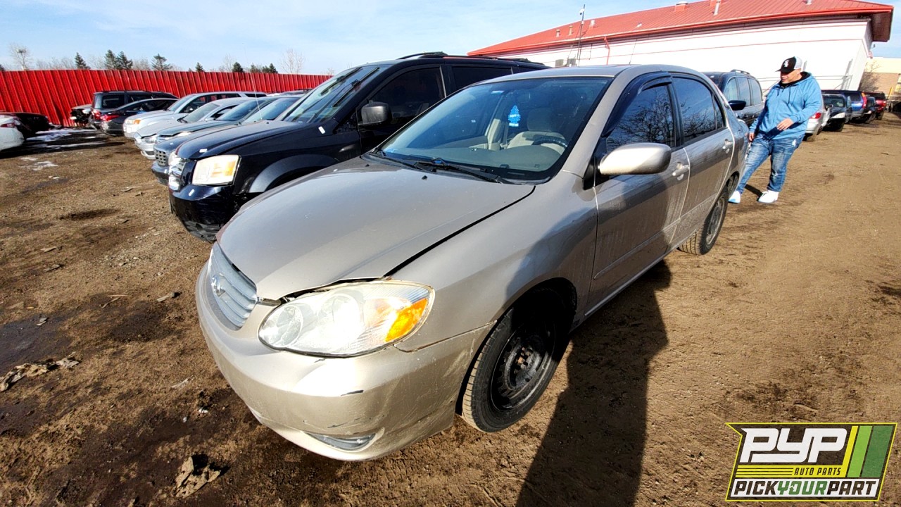 2004 TOYOTA COROLLA available for parts