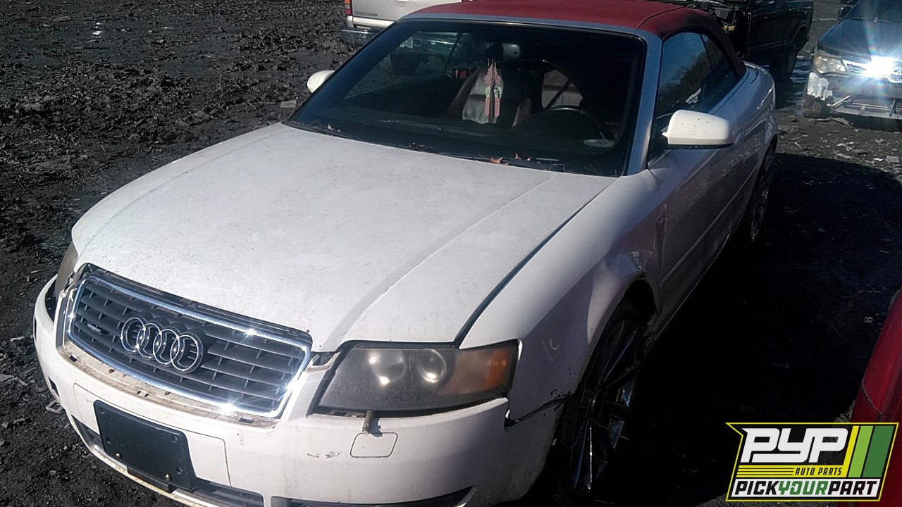 2005 AUDI A4 QUATTRO available for parts