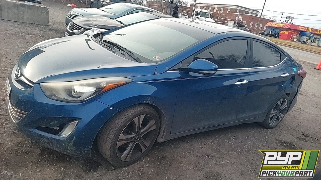 2014 HYUNDAI ELANTRA partes disponibles