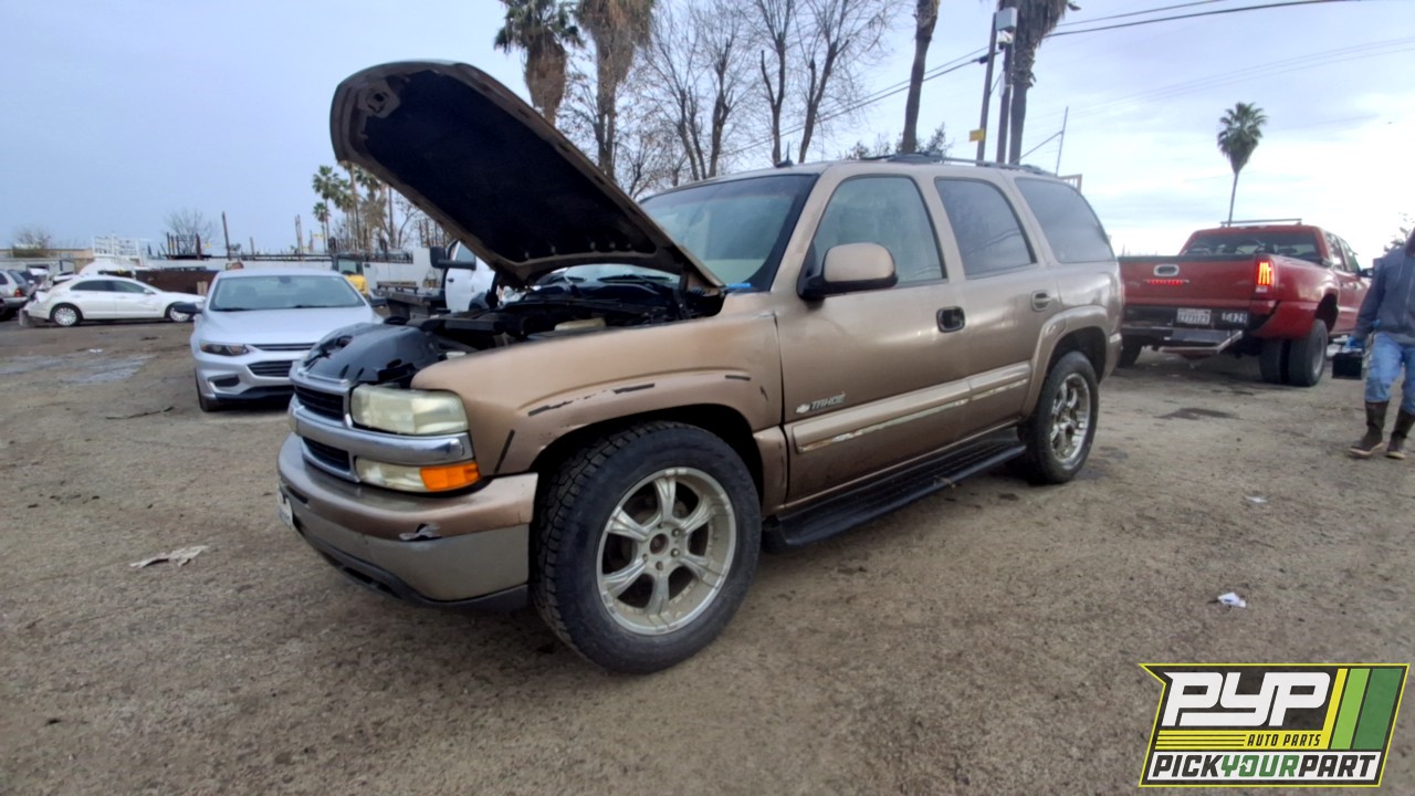 2003 CHEVROLET TAHOE partes disponibles