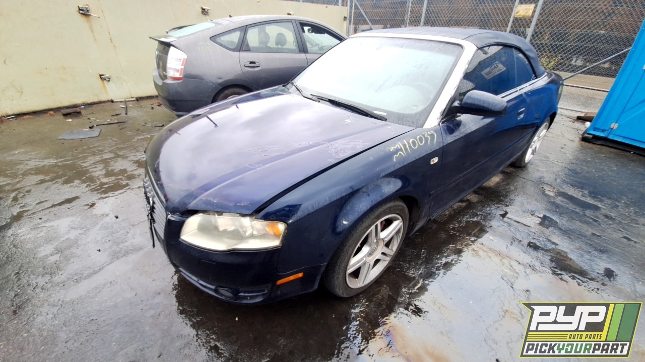 2007 AUDI A4 partes disponibles