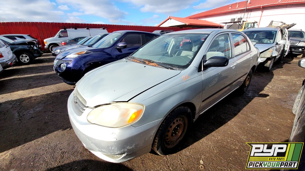 2003 TOYOTA COROLLA available for parts