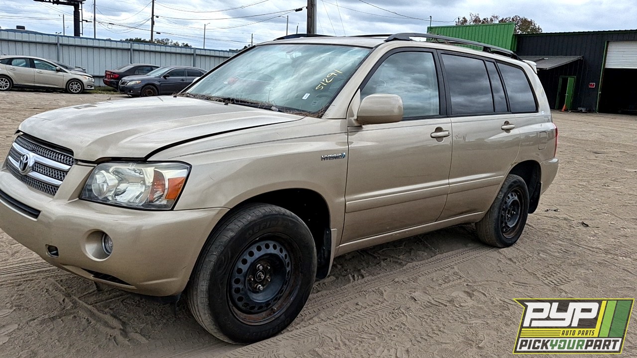 2007 TOYOTA HIGHLANDER partes disponibles