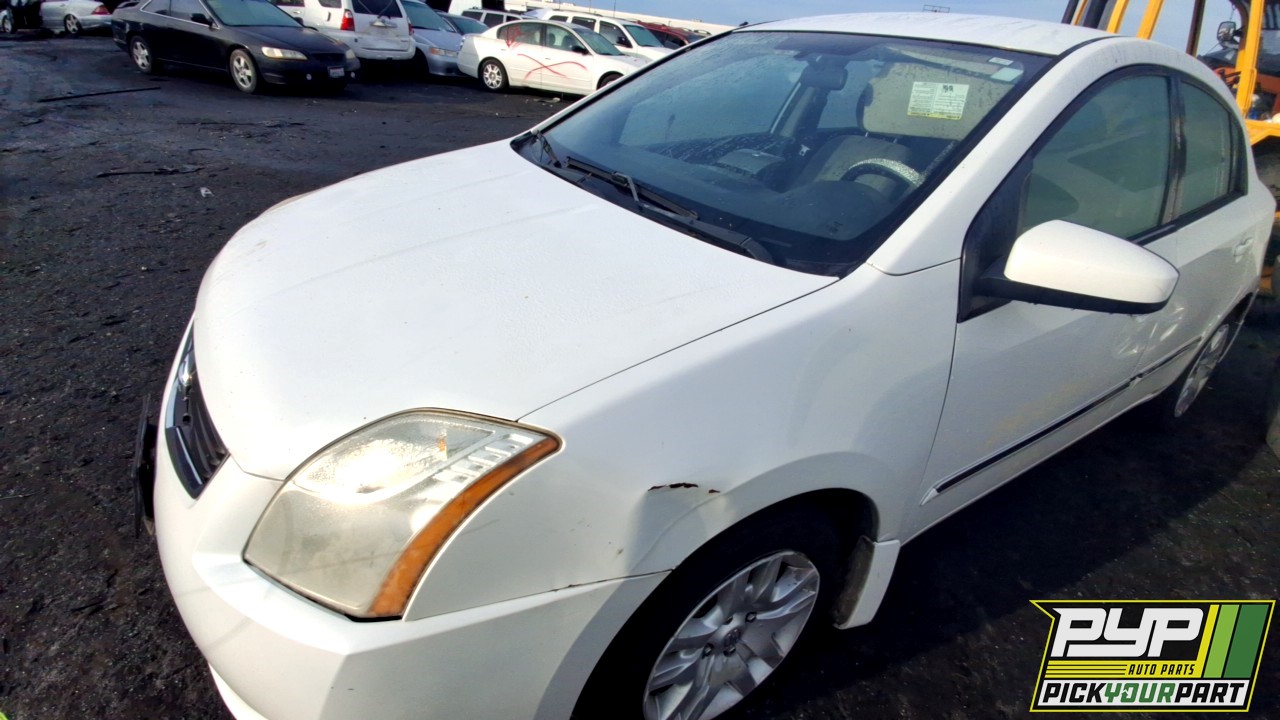 2012 NISSAN SENTRA partes disponibles