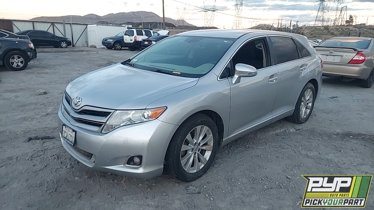 2014 TOYOTA VENZA partes disponibles