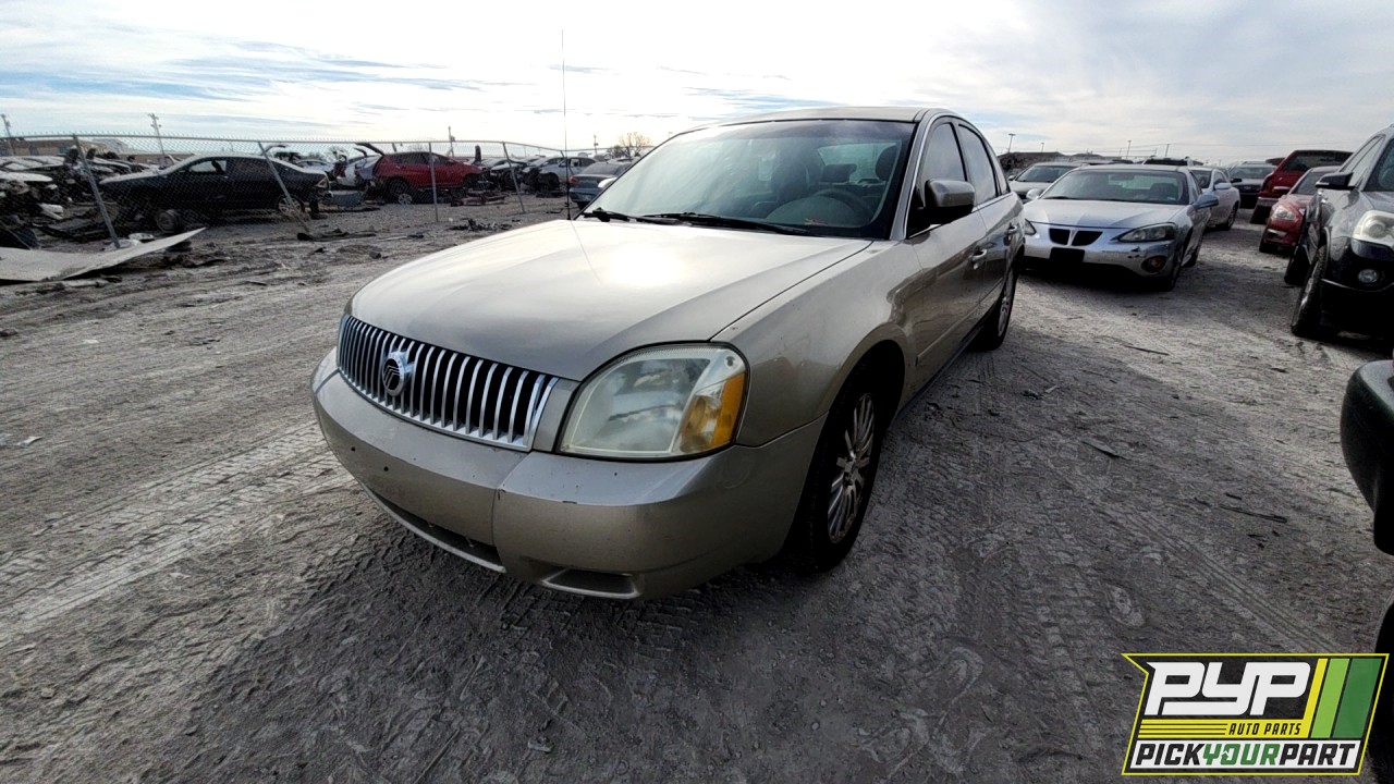 2006 MERCURY MONTEGO partes disponibles