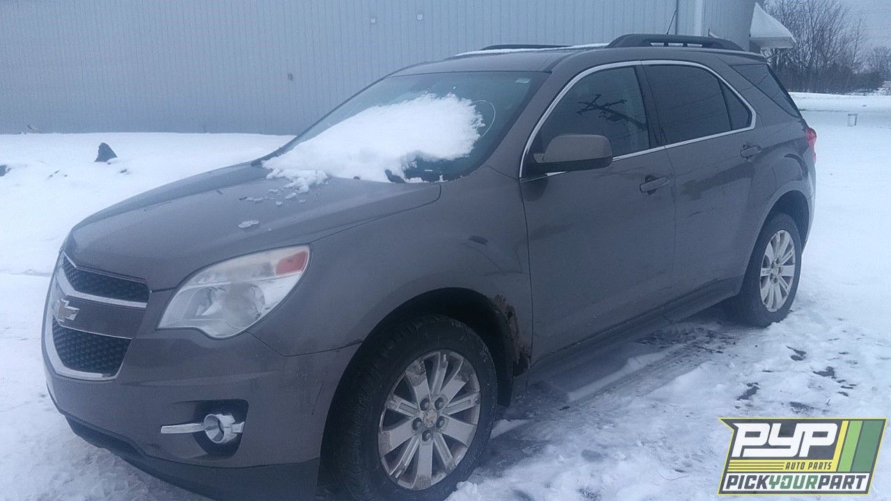 2010 CHEVROLET EQUINOX partes disponibles