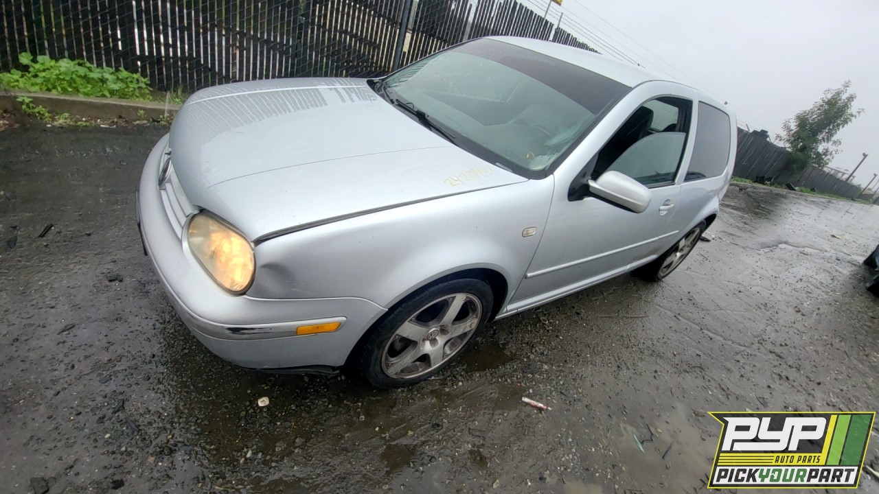 2002 VOLKSWAGEN GOLF partes disponibles