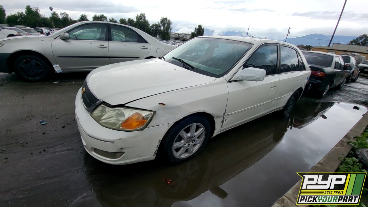 2000 TOYOTA AVALON partes disponibles