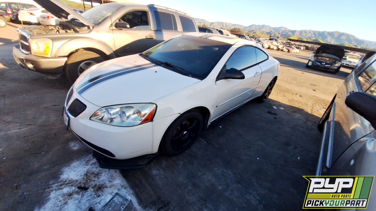 2006 PONTIAC G6 partes disponibles