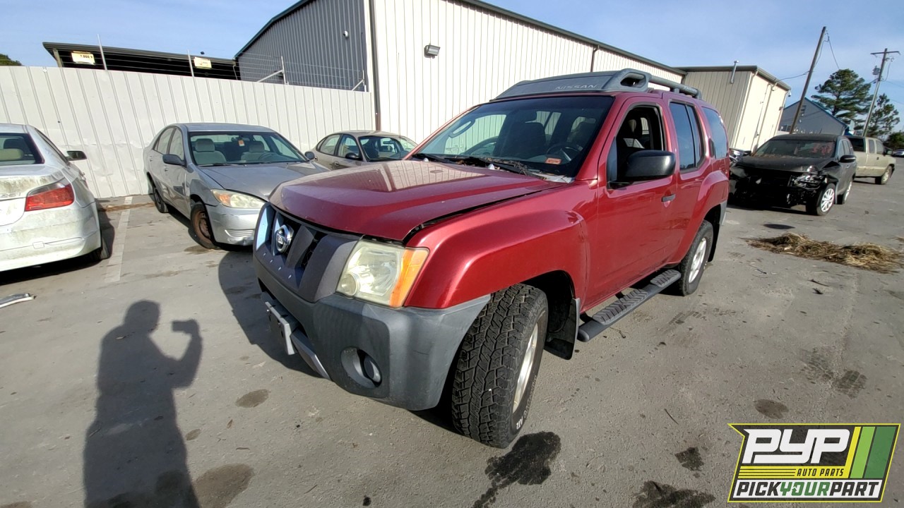 2007 NISSAN XTERRA partes disponibles