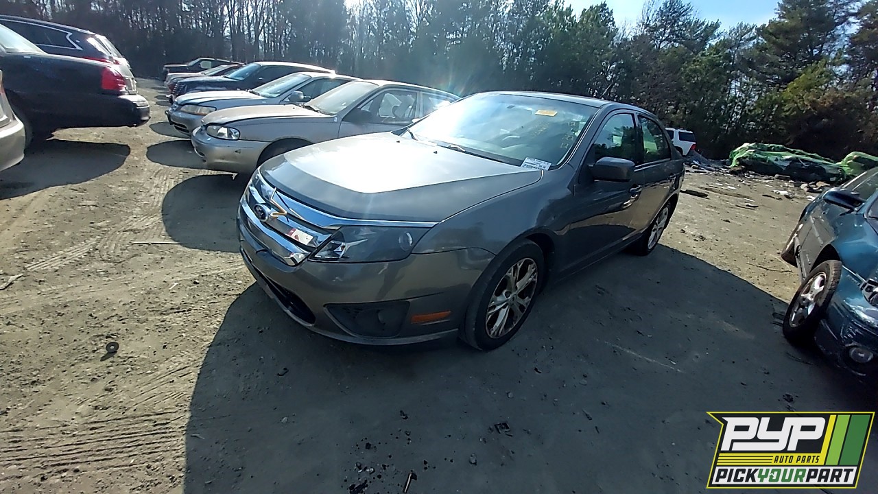 2012 FORD FUSION partes disponibles