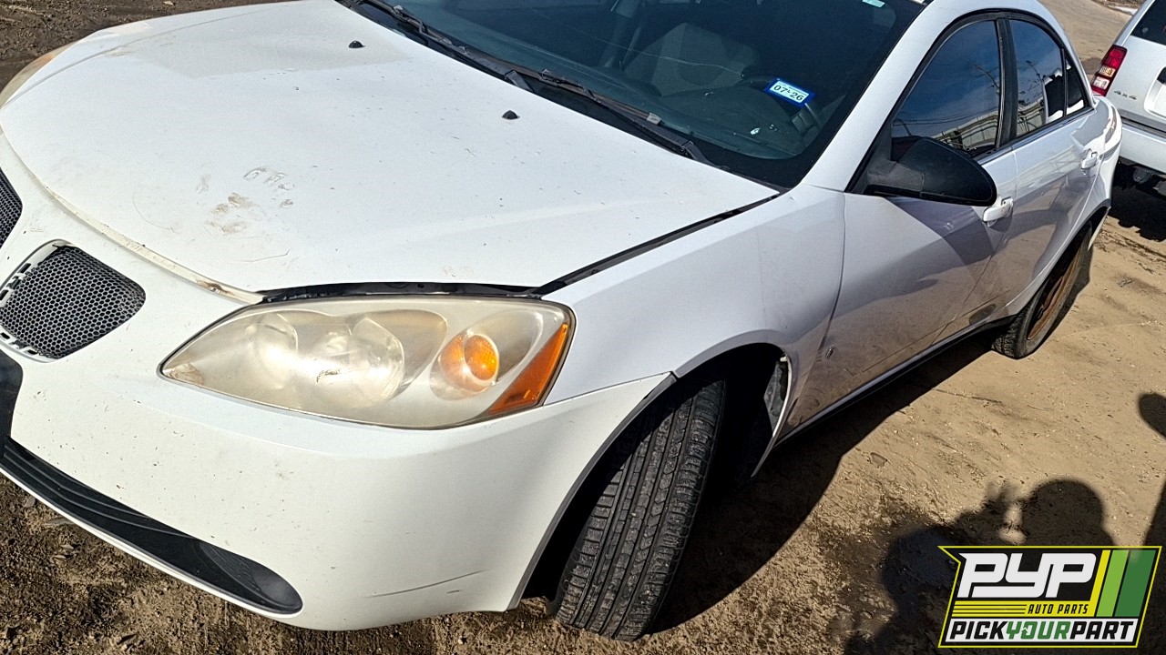 2009 PONTIAC G6 available for parts