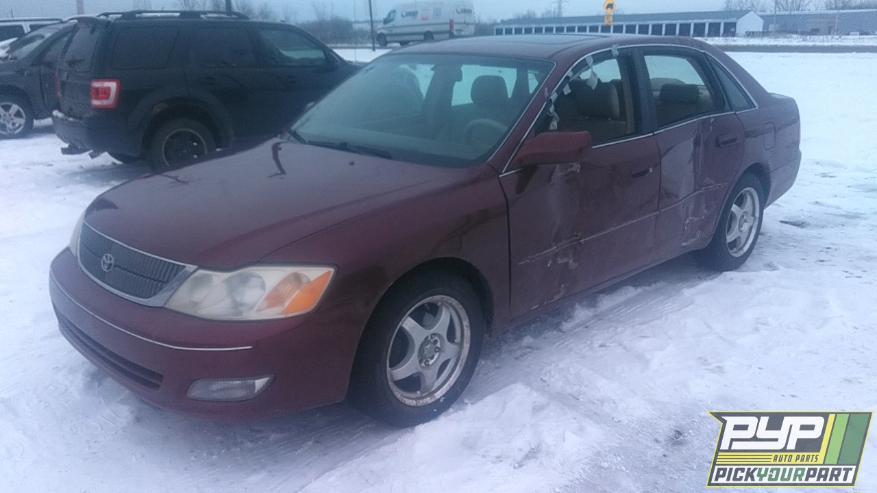 2000 TOYOTA AVALON partes disponibles