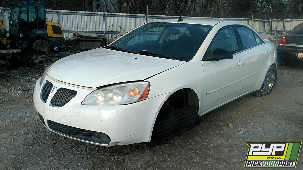 2008 PONTIAC G6 partes disponibles