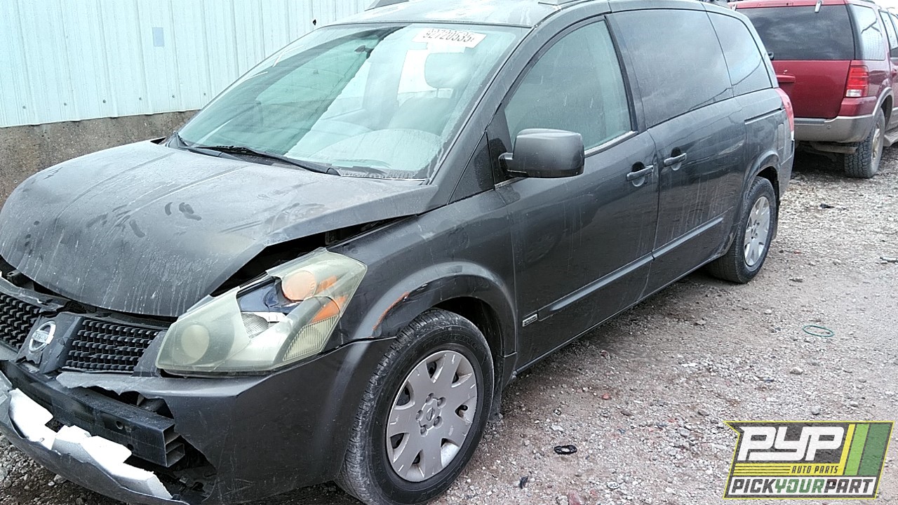 2006 NISSAN QUEST available for parts