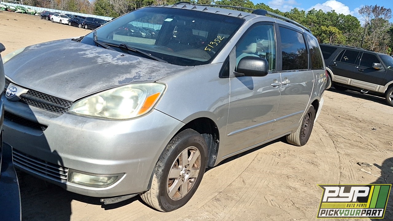 2005 TOYOTA SIENNA partes disponibles