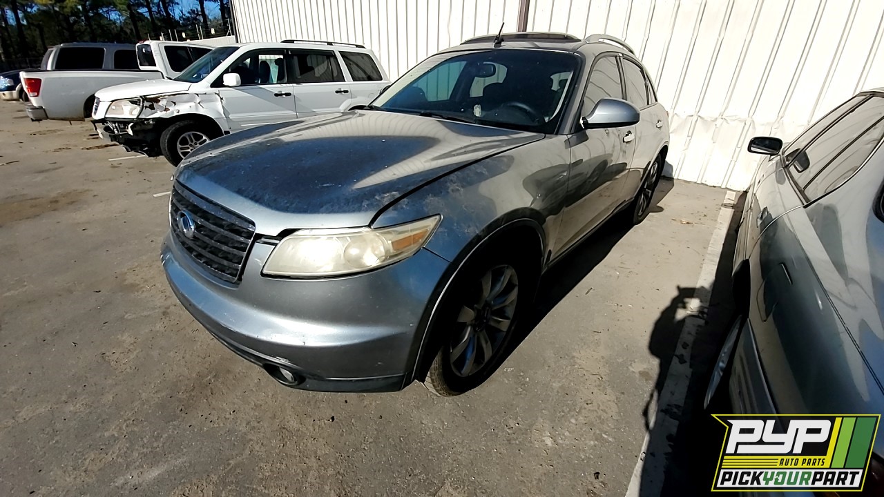 2004 INFINITI FX35 partes disponibles