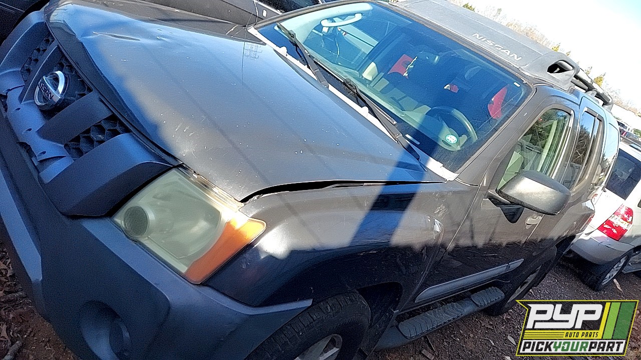 2005 NISSAN XTERRA partes disponibles