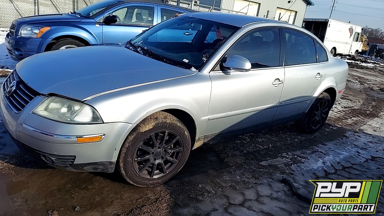 2005 VOLKSWAGEN PASSAT partes disponibles