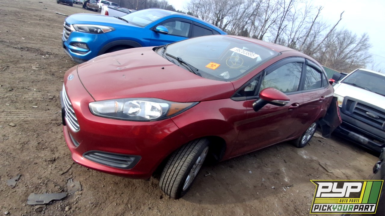 2016 FORD FIESTA partes disponibles