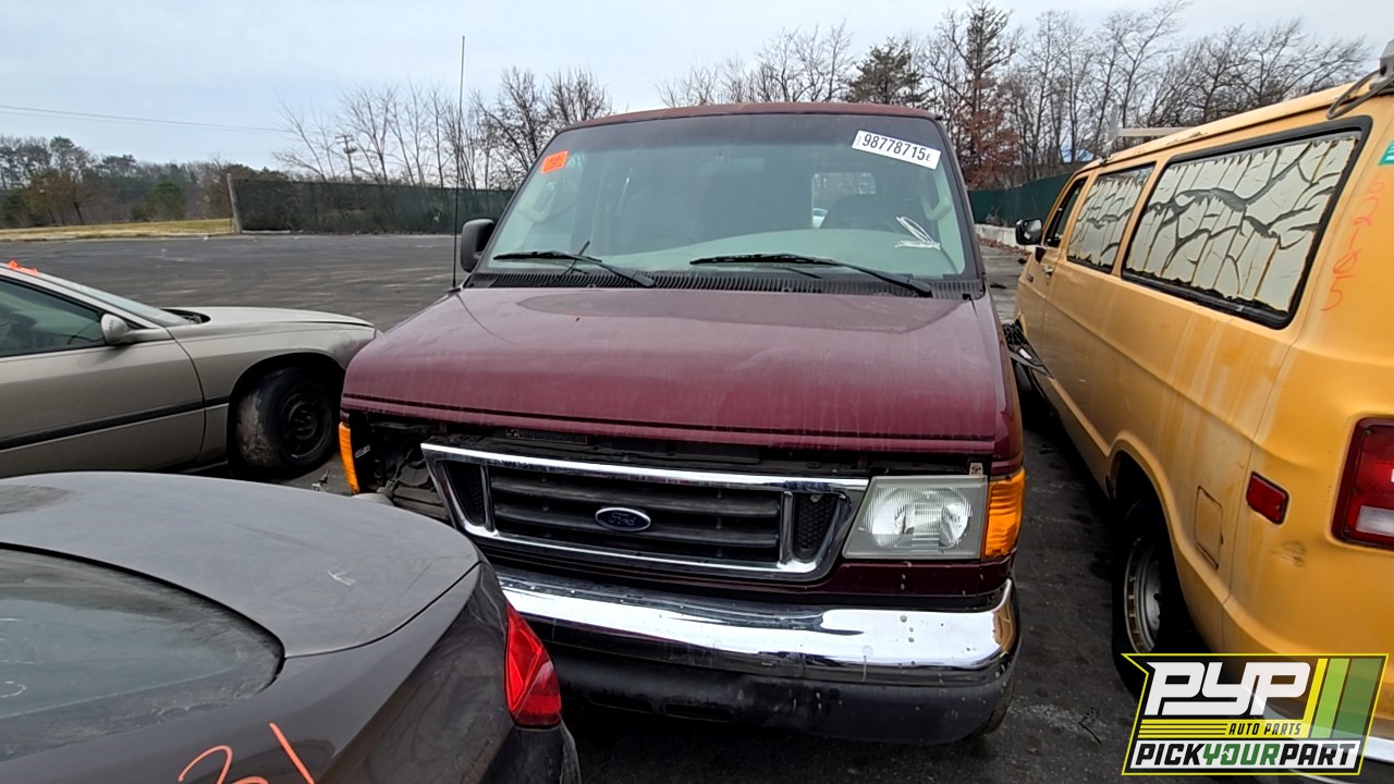 2007 FORD E-350 SUPER DUTY partes disponibles