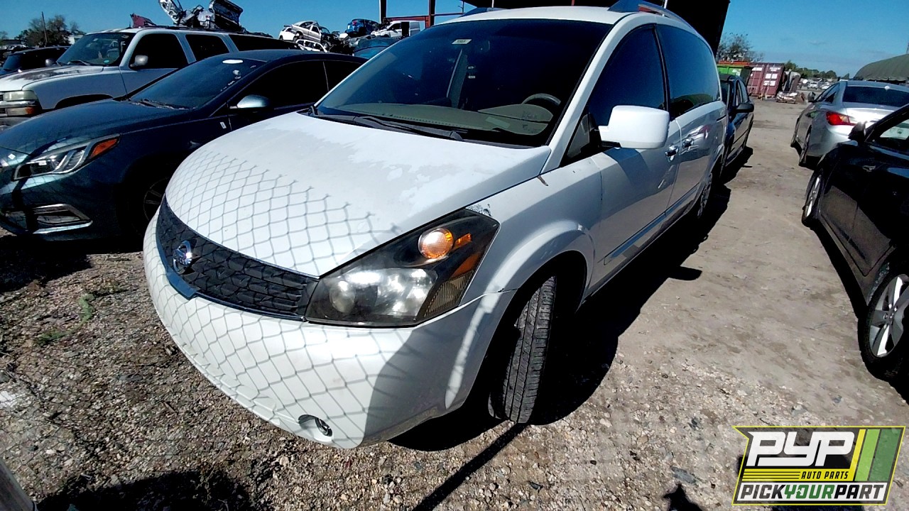 2007 NISSAN QUEST partes disponibles