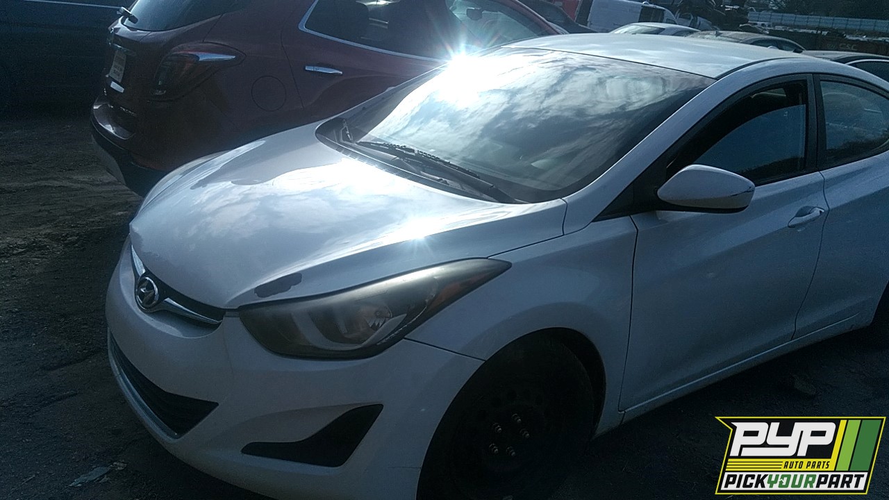 2016 HYUNDAI ELANTRA partes disponibles
